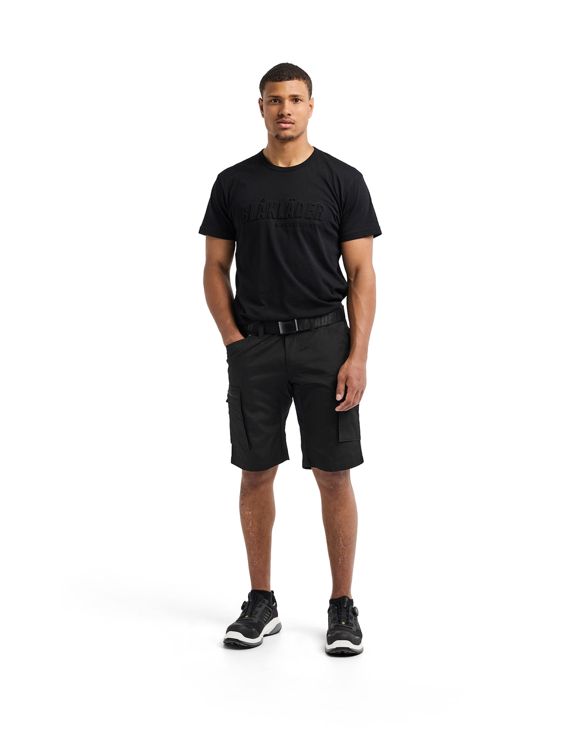 Blåkläder 1449 Service-Shorts Stretch – schwarz