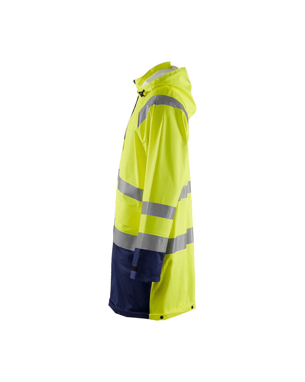 Blåkläder 4324 Level 1 Warnschutz Regenmantel – gelb/marine