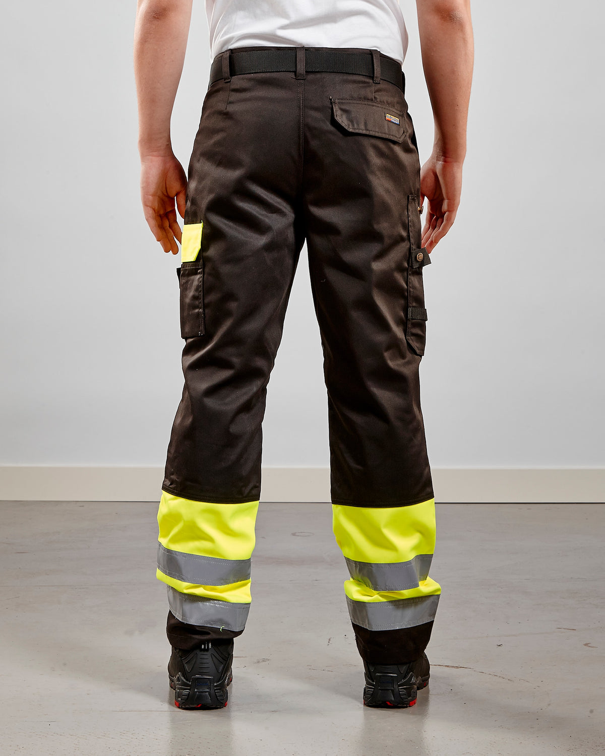 Blåkläder 1584 Warnschutz Bundhose HIGH-VIS – gelb/schwarz