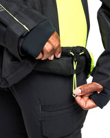 Blåkläder Damen 4972 Funktionsjacke – schwarz/gelb