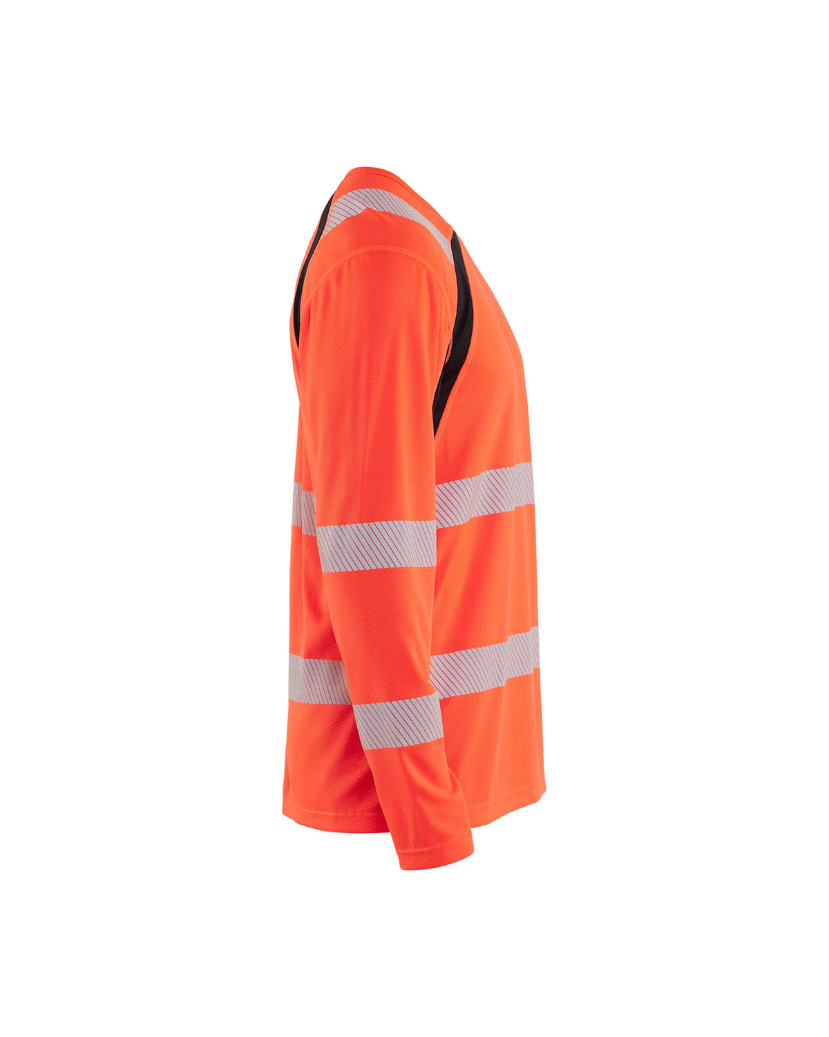 Blåkläder 3599 Warnschutz UV Langarmshirt – rot/schwarz
