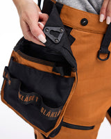 Blåkläder Damen 7175 Arbeitsshorts Striker – rost/schwarz