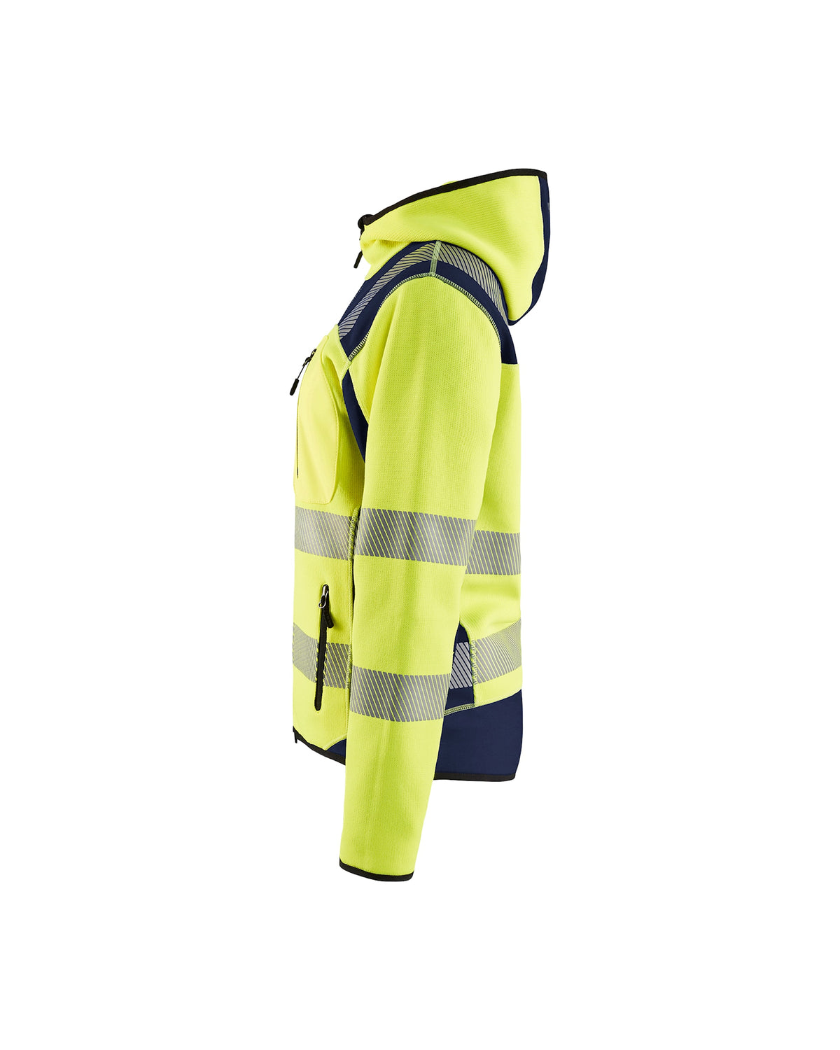 Blåkläder Damen 4967 Warnschutz Strickjacke – gelb/marine