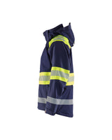 Blåkläder 4420 Warnschutz Regenjacke Kl. 1 – marine/gelb