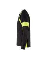 Blåkläder 3520 Langarmshirt – schwarz/gelb