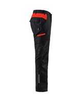 Blåkläder 1444 Industrie Stretch Bundhose – schwarz/rot