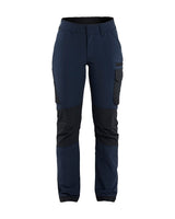 Blåkläder Damen 7122 Stretch Servicehose – dunkelmarine/schwarz