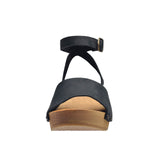 Sanita Wood-Yara Square Flex Sandal Sandale