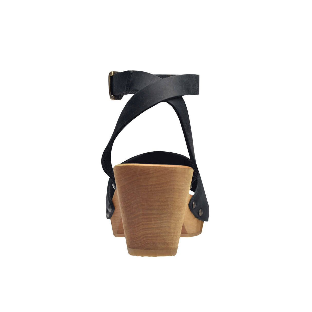 Sanita Wood-Yara Square Flex Sandal Sandale