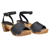 Sanita Wood-Yara Square Flex Sandal Sandale