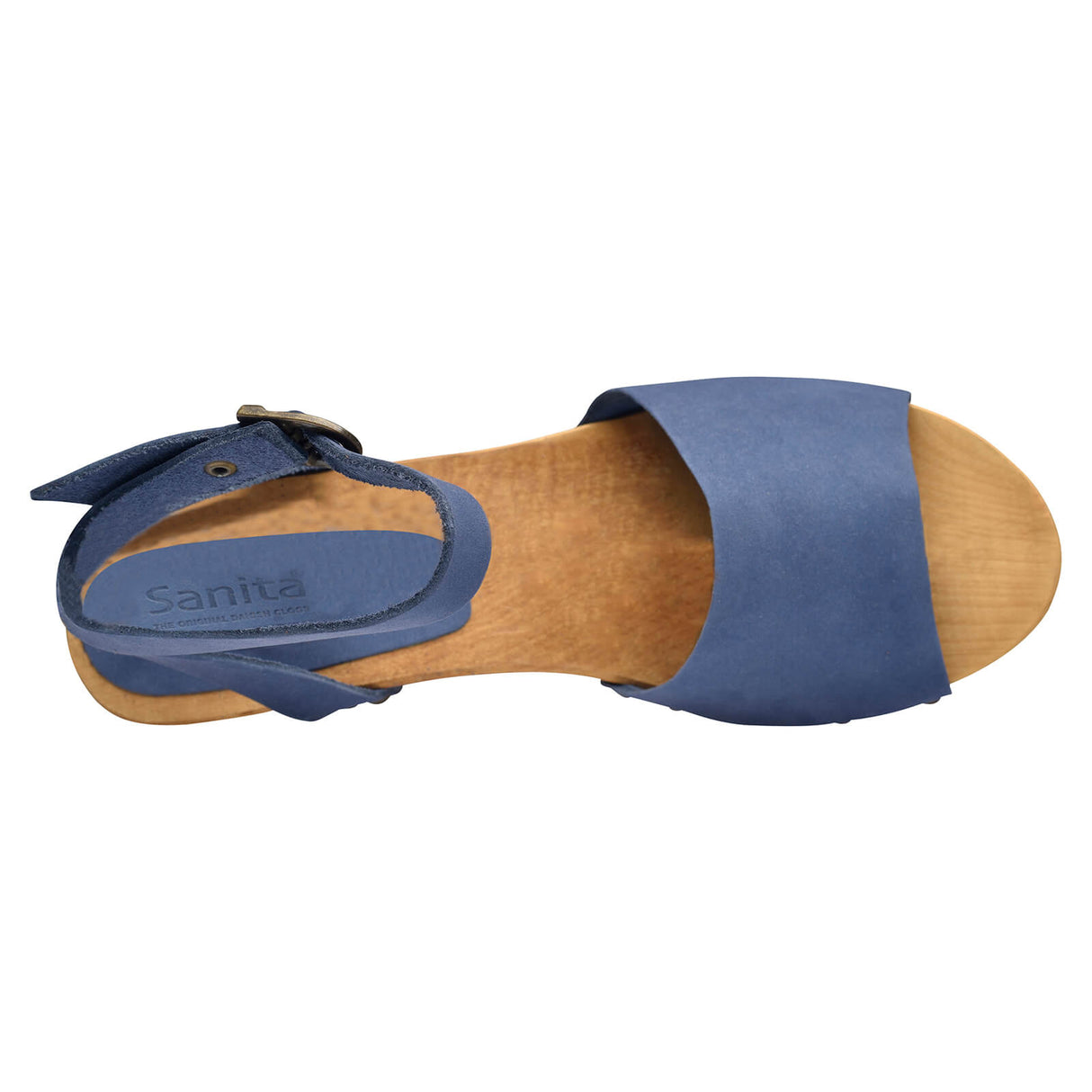 Sanita Wood-Yara Square Flex Sandal Sandale