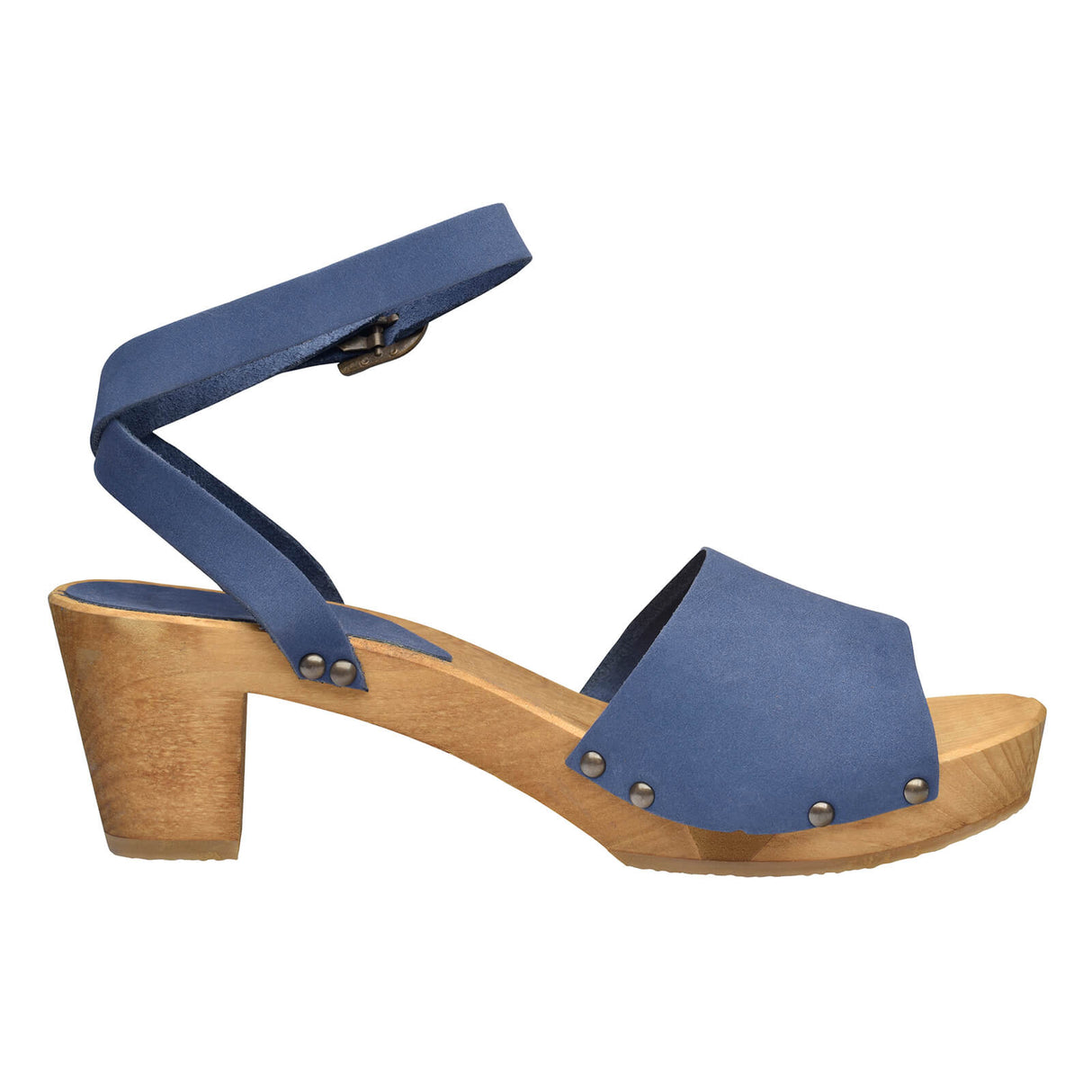 Sanita Wood-Yara Square Flex Sandal Sandale