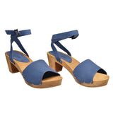 Sanita Wood-Yara Square Flex Sandal Sandale