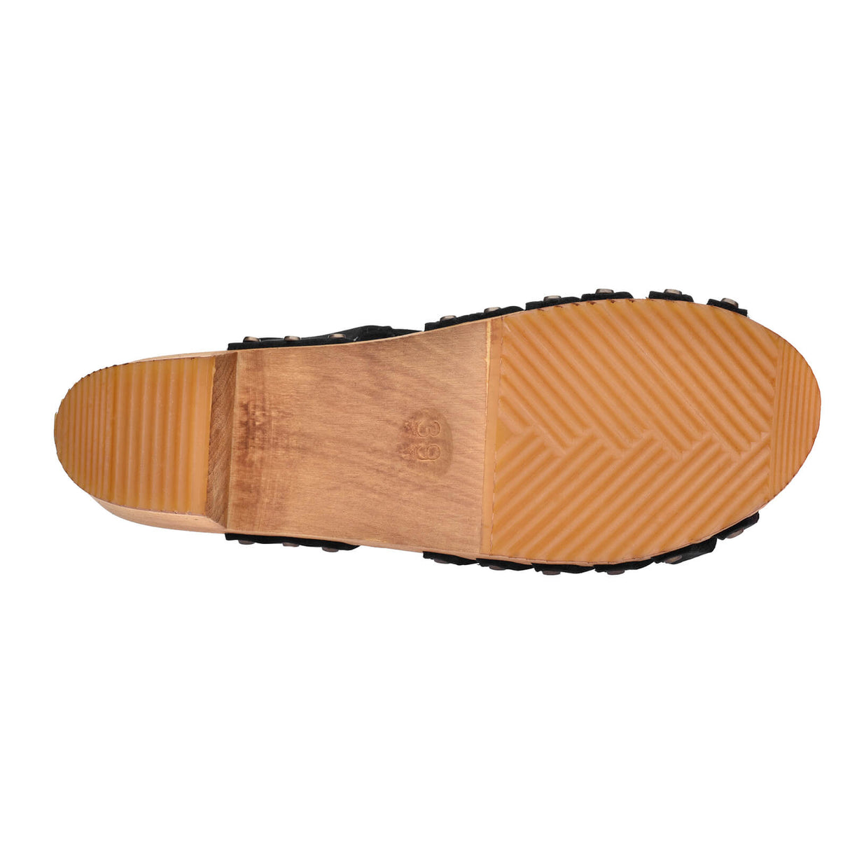 Sanita Wood-Silo Square Sandal Sandale