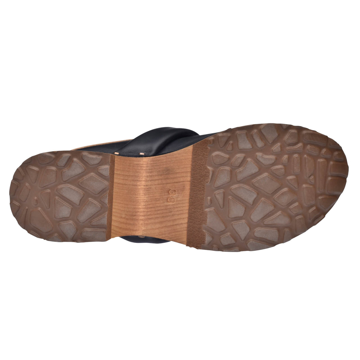 Sanita Wood-Chuso Chunky Open Clog