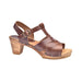 Sanita Wood-Falo Square Sandal Sandale