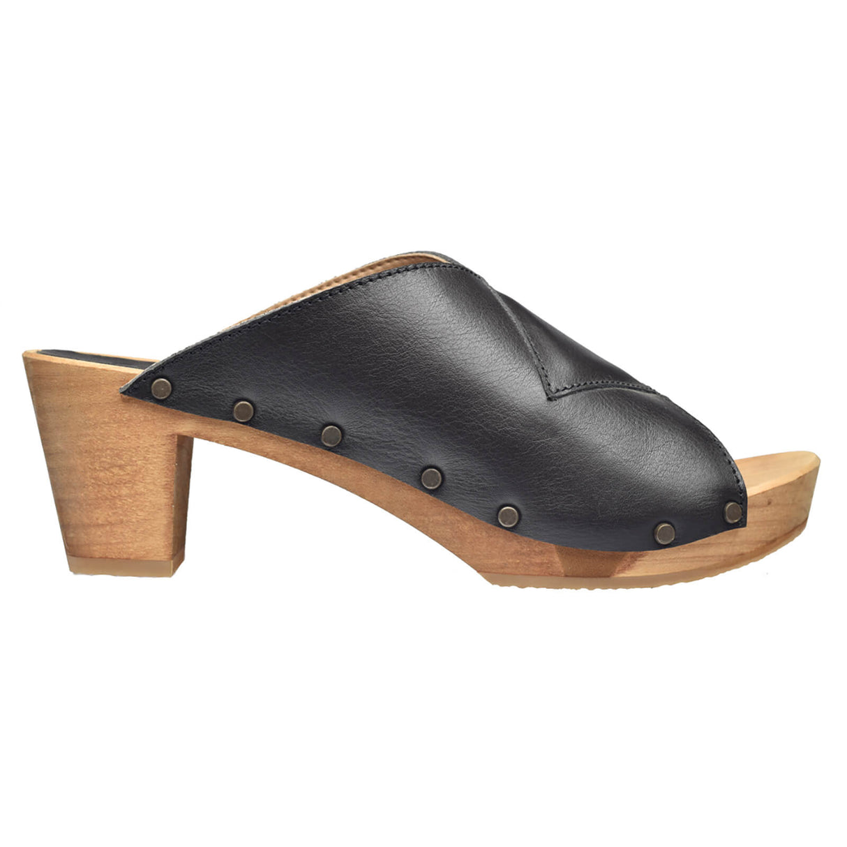 Sanita Wood-Kelo Square Flex Sandal Sandale