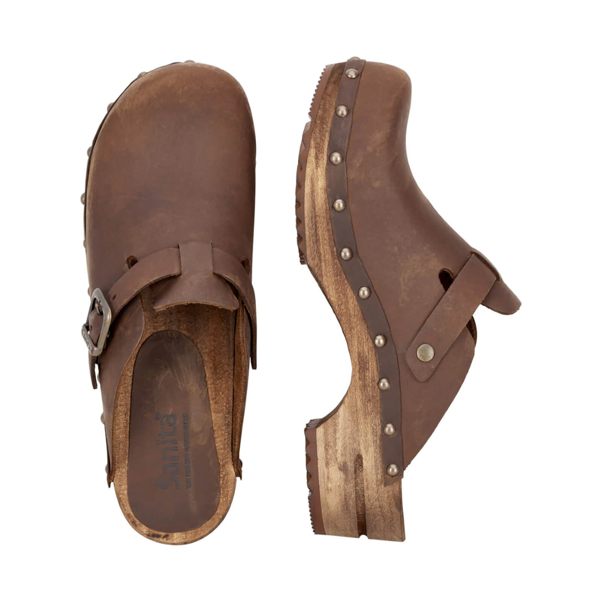 Sanita Wood-Kristel Open Clog