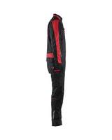 Blåkläder 6144 Industrie Stretch Overall – schwarz/rot