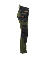 Blåkläder Damen Stretch 7170 Arbeitshose – waldgrün/rost
