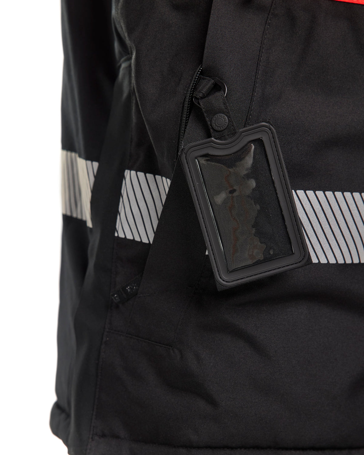 Blåkläder 4485 Warnschutz Winterparka Kl. 1 – schwarz/rot