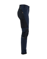 Blåkläder Damen 7122 Stretch Servicehose – dunkelmarine/schwarz