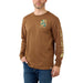 Carhartt Camo Logo Graphic Langarmshirt