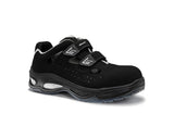 Elten Ethan Easy S1 Sicherheitssandalen schwarz – schwarz