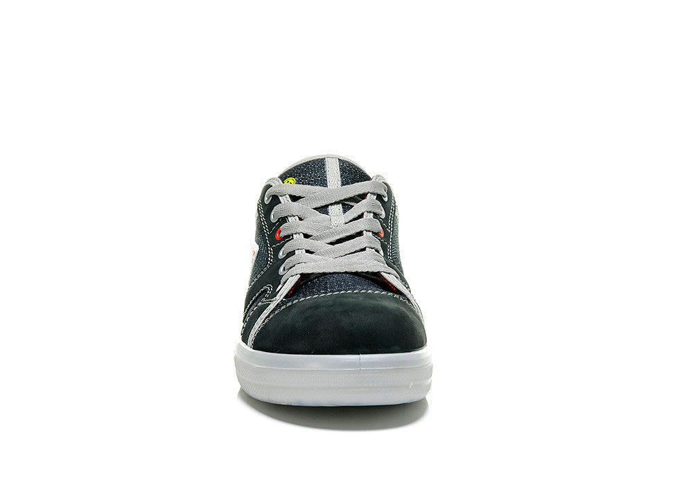 Elten Sensation Low ESD S2 Sicherheitshalbschuh blau – blau
