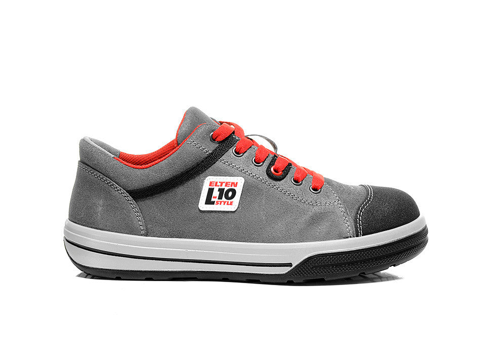 Elten Vintage Pirate Low S3 Sicherheitshalbschuh grau – grau