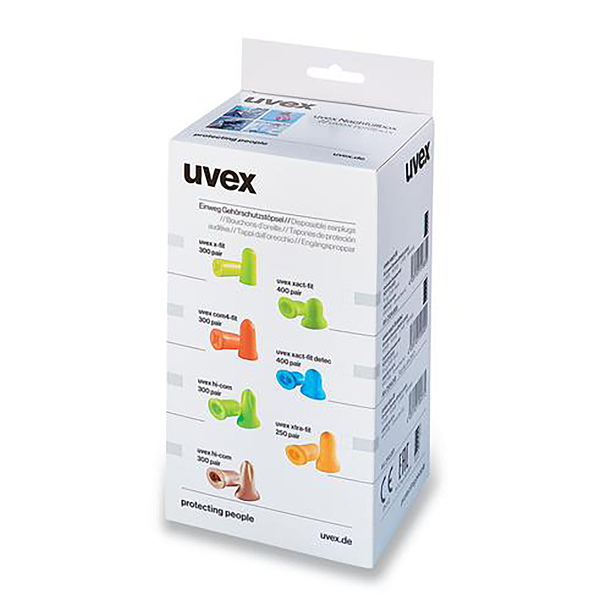 uvex Gehörschutzstöpsel hi-com 2112118 SNR 24 dB 300 Paar