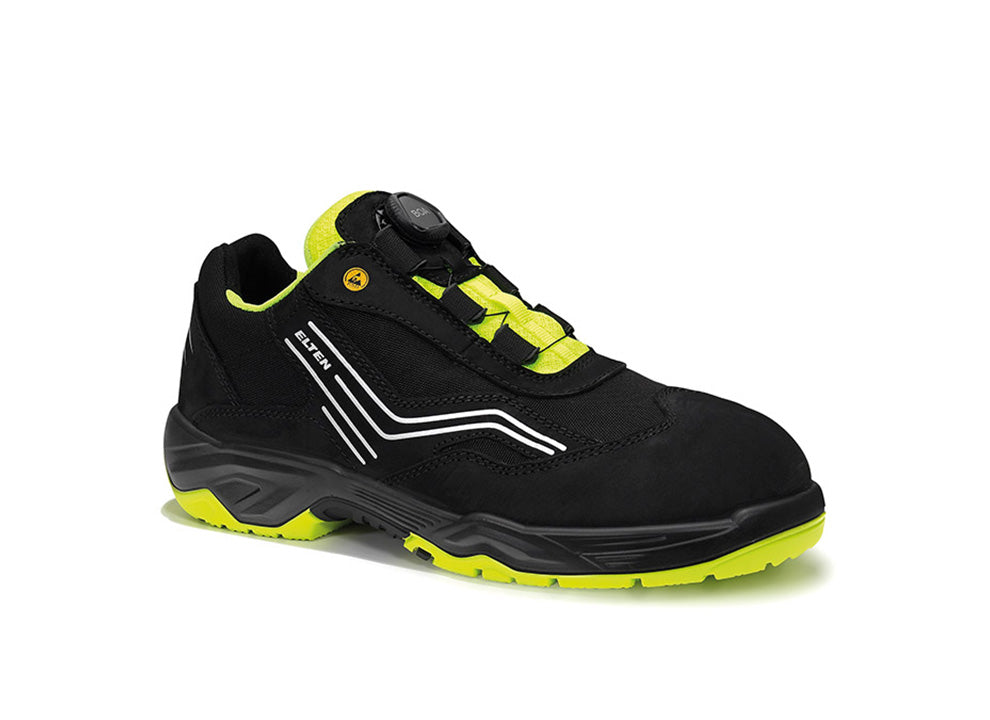 Elten Ambition BOA Low S2 Sicherheitshalbschuh schwarz – schwarz
