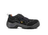 Elten Scott BOA ESD S1P Sicherheitssandale schwarz – schwarz