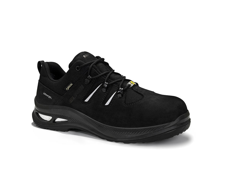 Elten Nelson GTX LOW ESD S3 Sicherheitshalbschuh schwarz – schwarz