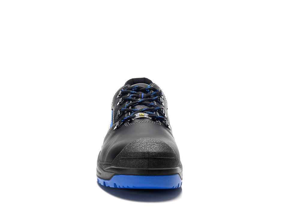 Elten Leonardo Lowesd S3 Sicherheitshalbschuh blau – schwarz