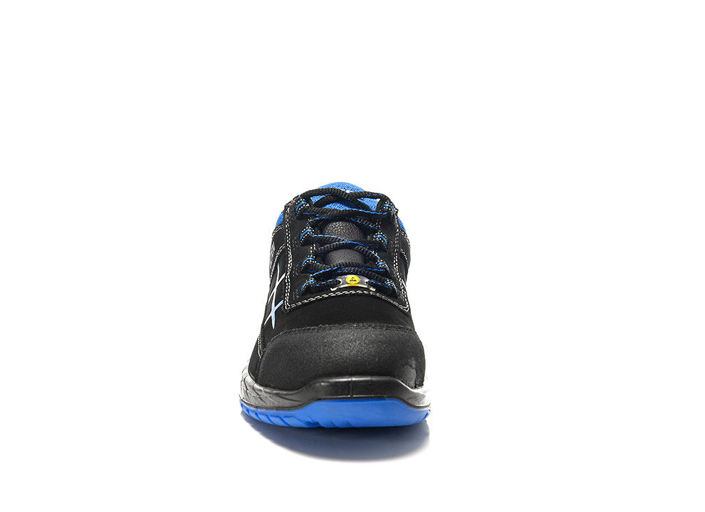 Elten Malvin LOW S3 Sicherheitshalbschuhe blau – schwarz