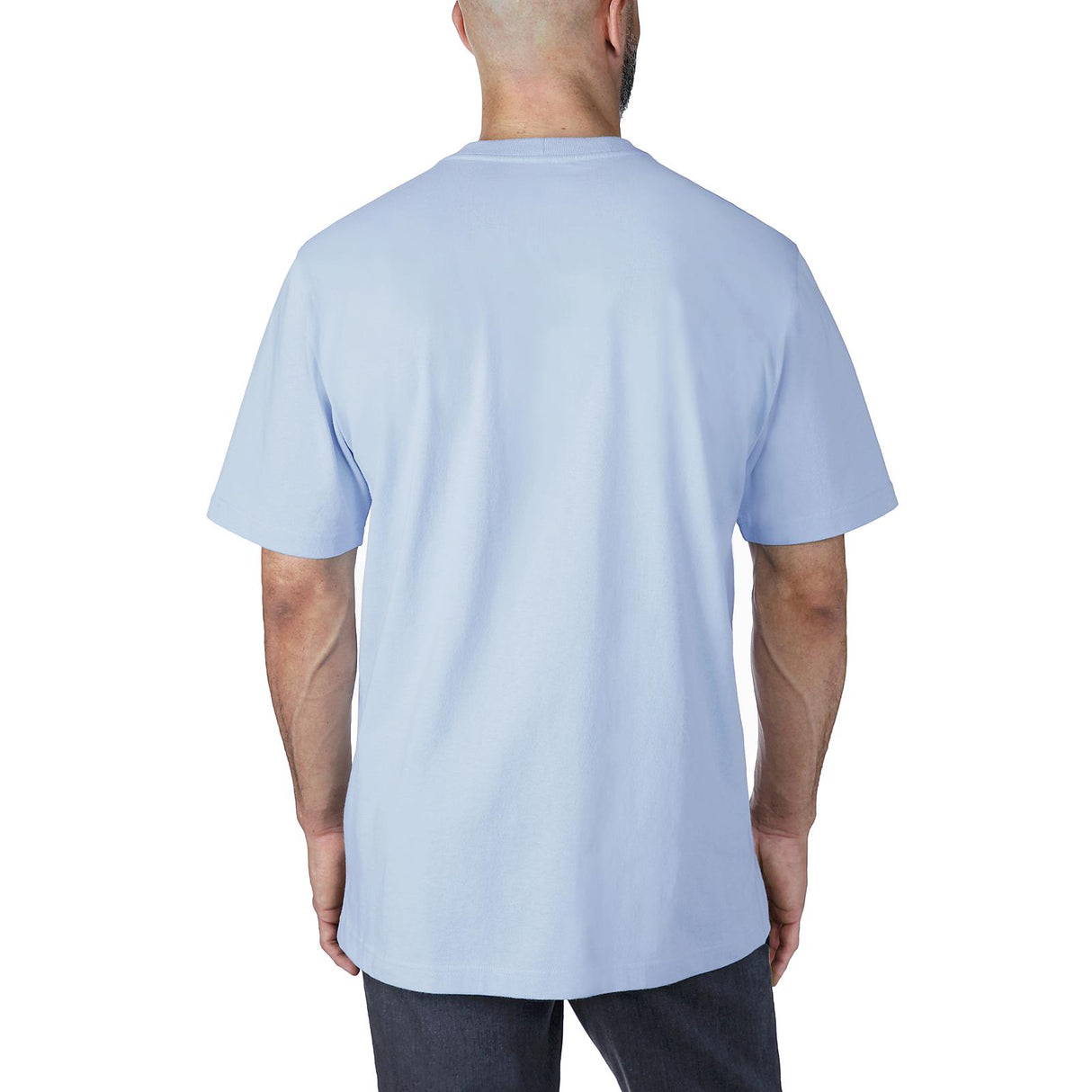 Carhartt Heavy S/S C Graphic T-Shirt in Fog