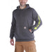 Carhartt Kapuzenpullover Sleeve Logo Hooded Sweatshirt in Carbon Heather - workXperts