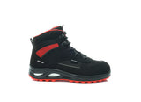 Elten Damen Hannah Xxtl BLACK-RED MID S3 Hochschuh schwarz – schwarz