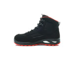 Elten Damen Hannah Xxtl BLACK-RED MID S3 Hochschuh schwarz – schwarz