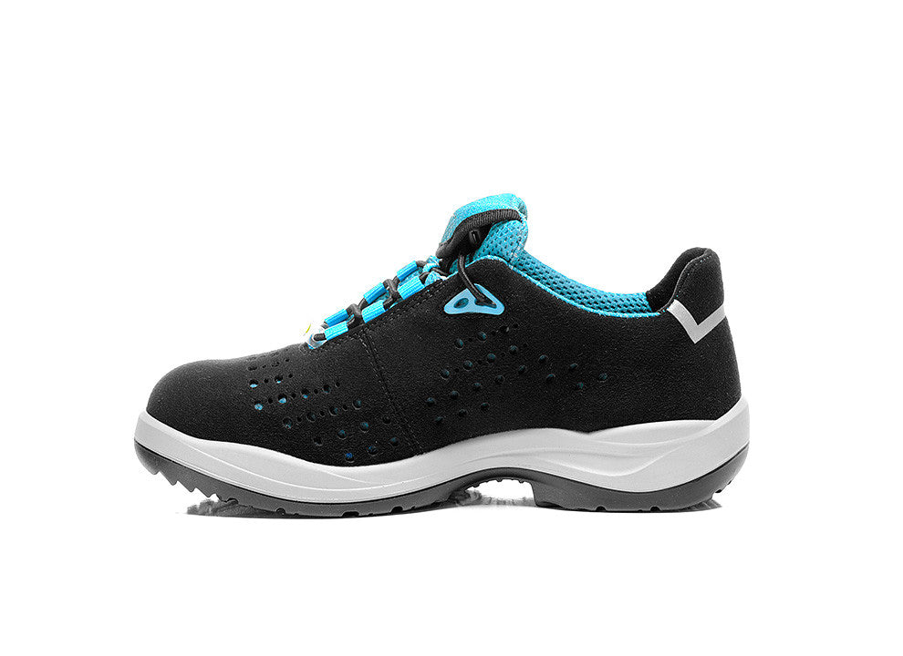 Elten Damen Impulse Aqua S1P Sicherheitshalbschuh schwarz – schwarz