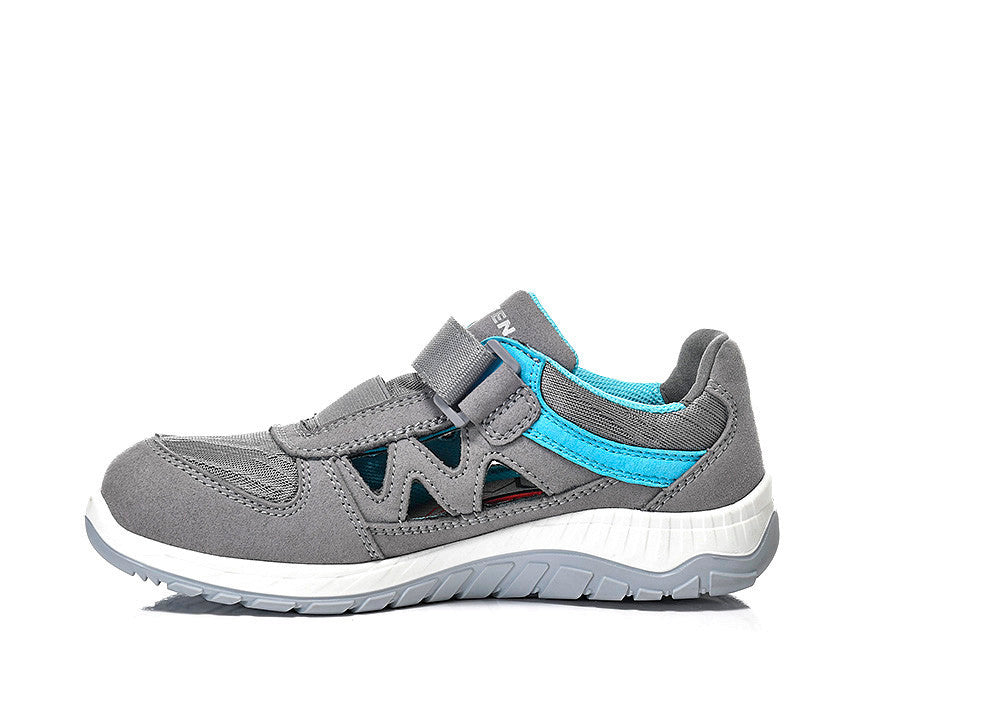 Elten Damen Maddie Easy ESD S1P Sandale grau – grau