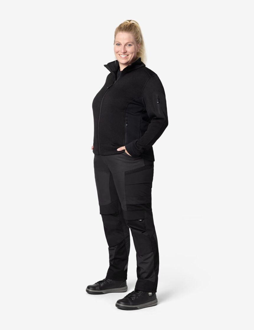 Damen Strick-Fleece-Jacke "MARIEKE" - FHB®