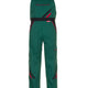 PLANAM Highline Latzhose grün/schwarz/rot