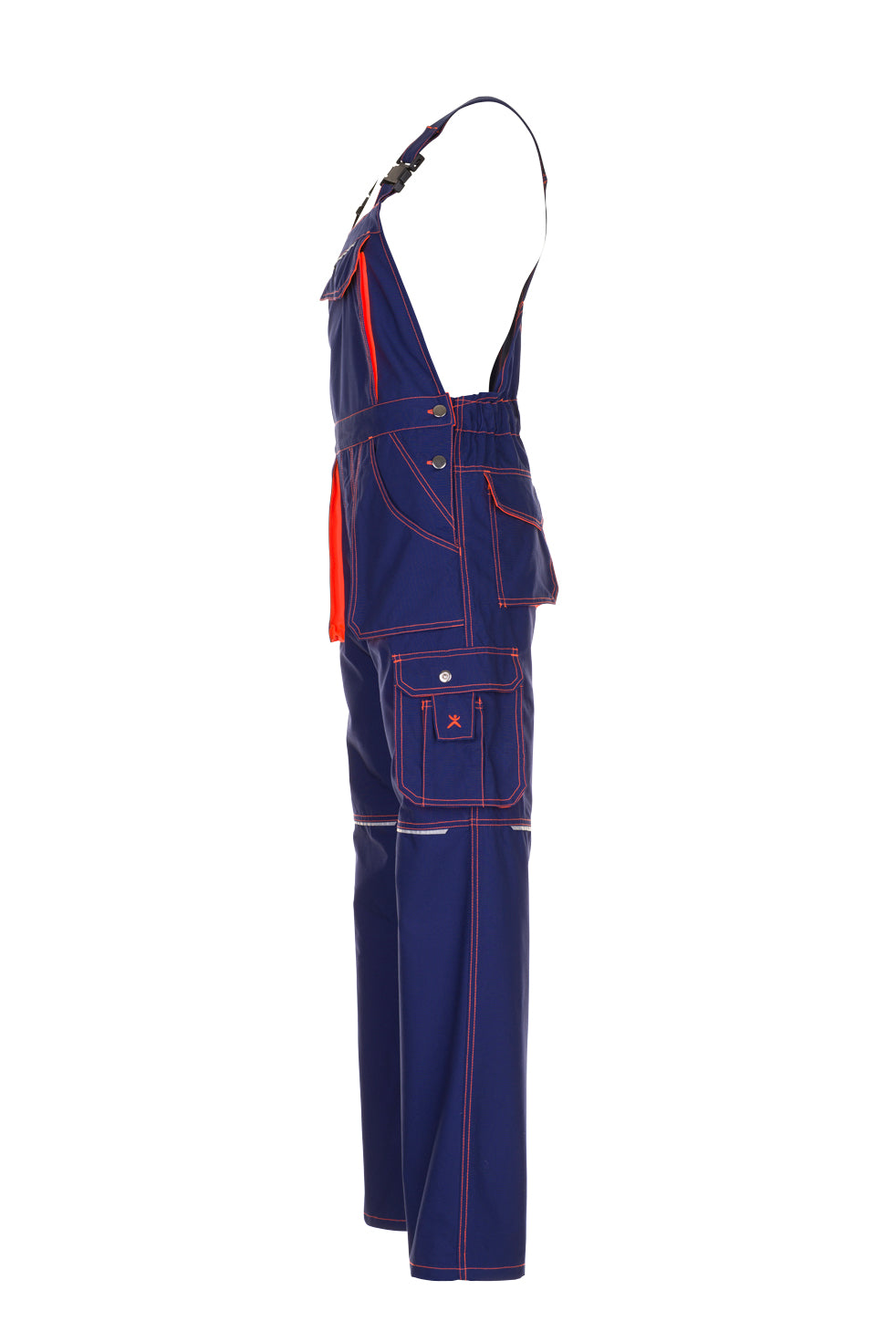 PLANAM Basalt Neon Latzhose