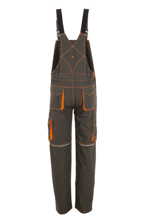 PLANAM Basalt Neon Latzhose