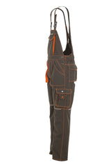 PLANAM Basalt Neon Latzhose