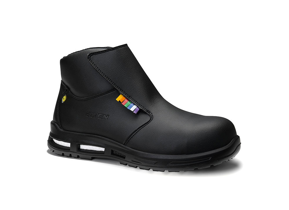 Elten Brice MID ESD S3 Sicherheitshochschuhe schwarz – schwarz