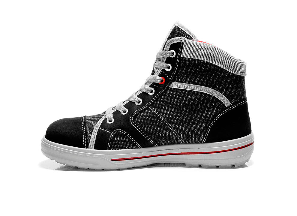 Elten Sensation UP Mid ESD S3 Sicherheitsstiefel schwarz – schwarz