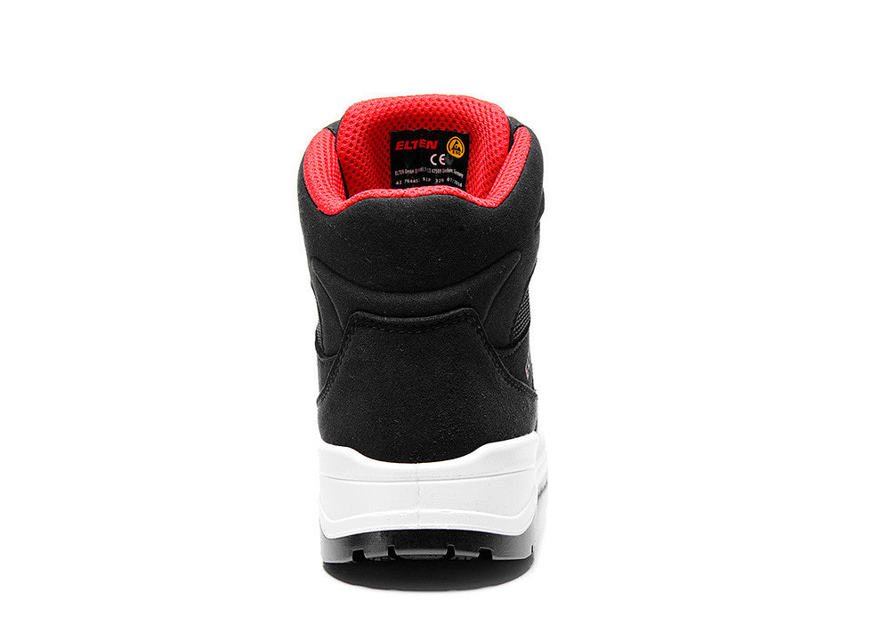 Elten Lakers MID S1P Sicherheitshochschuhe schwarz – schwarz